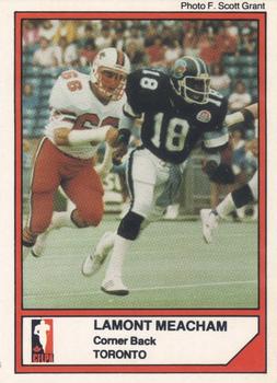 1984 JOGO #16 Lamont Meacham Front
