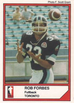1984 JOGO #18 Rob Forbes Front