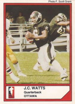 1984 JOGO #22 J.C. Watts Front