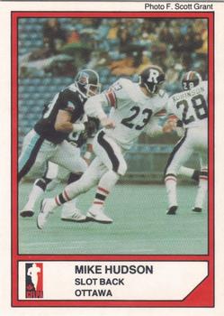 1984 JOGO #26 Mike Hudson Front