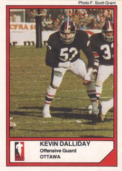 1984 JOGO #33 Kevin Dalliday Front