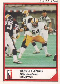 1984 JOGO #44 Ross Francis Front