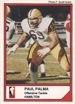 1984 JOGO #49 Paul Palma Front