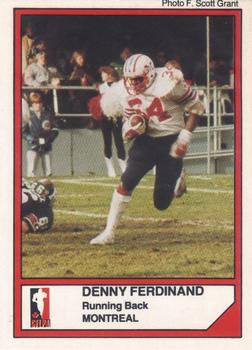 1984 JOGO #61 Denny Ferdinand Front