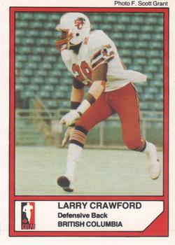 1984 JOGO #64 Larry Crawford Front