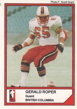 1984 JOGO #73 Gerald Roper Front