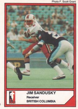 1984 JOGO #74 Jim Sandusky Front