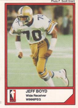 1984 JOGO #82 Jeff Boyd Front