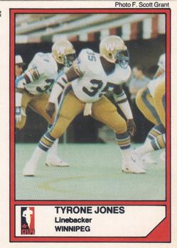 1984 JOGO #85 Tyrone Jones Front