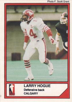 1984 JOGO #94 Larry Hogue Front