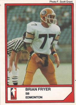 1984 JOGO #103 Brian Fryer Front