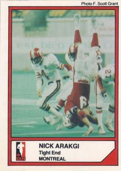 1984 JOGO #110 Nick Arakgi Front