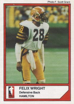 1984 JOGO #126 Felix Wright Front