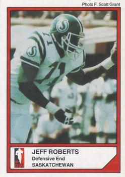 1984 JOGO #146 Jeff Roberts Front