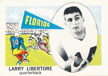 1961 Nu-Cards Football Stars #135 Larry Libertore Front