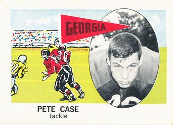 1961 Nu-Cards Football Stars #137 Pete Case Front