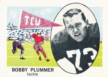 1961 Nu-Cards Football Stars #145 Bobby Plummer Front