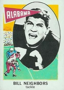 1961 Nu-Cards Football Stars #111 Bill Neighbors Front