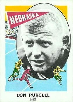 1961 Nu-Cards Football Stars #112 Don Purcell Front