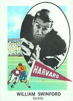 1961 Nu-Cards Football Stars #119 William Swinford Front