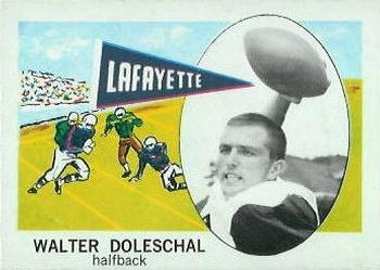 1961 Nu-Cards Football Stars #140 Walter Doleschal Front