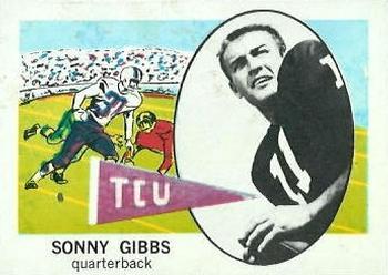 1961 Nu-Cards Football Stars #146 Sonny Gibbs Front