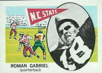 1961 Nu-Cards Football Stars #166 Roman Gabriel Front