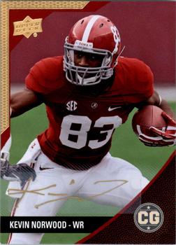 2014 Upper Deck Conference Greats - Autographs #8 Kevin Norwood Front