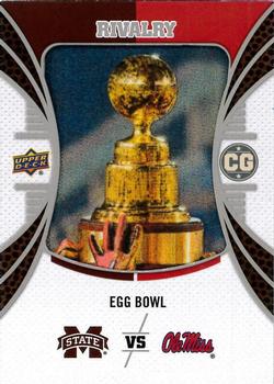 2014 Upper Deck Conference Greats - Manufactured Patches #P--32 Egg Bowl Trophy Front