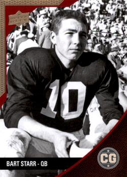 2014 Upper Deck Conference Greats - Pewter #2 Bart Starr Front