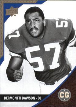 2014 Upper Deck Conference Greats - Pewter #50 Dermontti Dawson Front