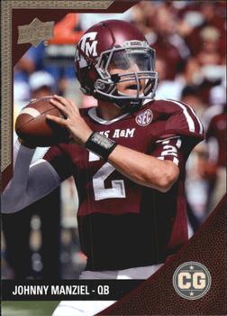 2014 Upper Deck Conference Greats - Pewter #93 Johnny Manziel Front
