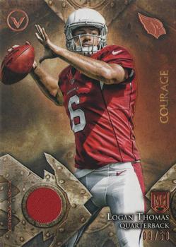 2014 Topps Valor - Rookie Relics Courage #VRR-LT Logan Thomas Front