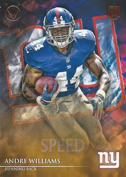 2014 Topps Valor - Speed #10 Andre Williams Front