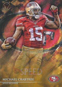 2014 Topps Valor - Speed #20 Michael Crabtree Front