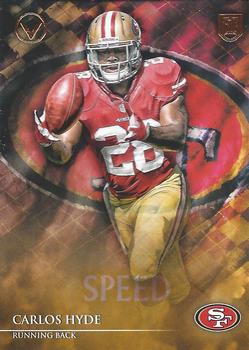 2014 Topps Valor - Speed #36 Carlos Hyde Front