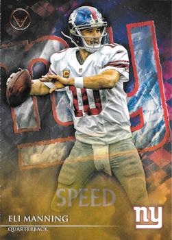 2014 Topps Valor - Speed #8 Eli Manning Front