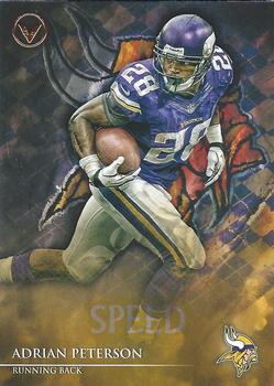 2014 Topps Valor - Speed #100 Adrian Peterson Front