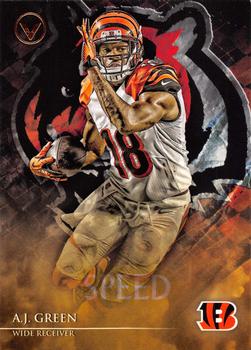 2014 Topps Valor - Speed #196 A.J. Green Front