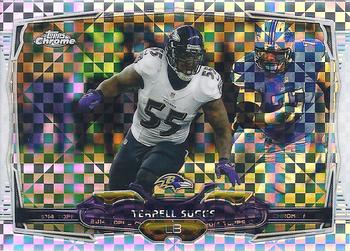 2014 Topps Chrome - Xfractors #37 Terrell Suggs Front