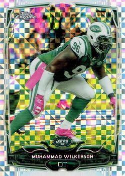 2014 Topps Chrome - Xfractors #70 Muhammad Wilkerson Front