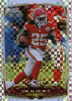 2014 Topps Chrome - Xfractors #72 Jamaal Charles Front