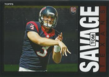 2014 Topps Chrome - 1985 Topps #1 Tom Savage Front