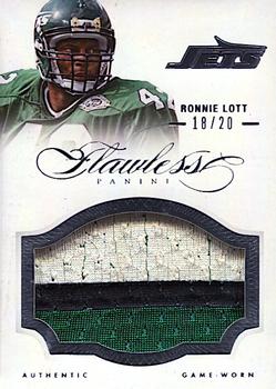 2014 Panini Flawless - Patches #13 Ronnie Lott Front