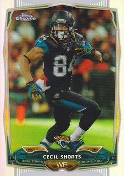 2014 Topps Chrome - Refractor #2 Cecil Shorts Front