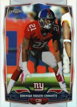 2014 Topps Chrome - Refractor #13 Dominique Rodgers-Cromartie Front