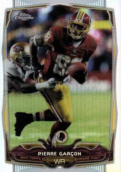 2014 Topps Chrome - Refractor #18 Pierre Garcon Front