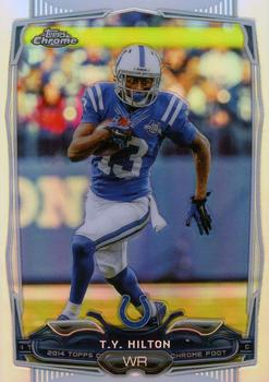 2014 Topps Chrome - Refractor #36 T.Y. Hilton Front