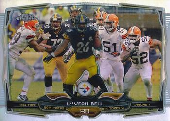 2014 Topps Chrome - Refractor #50 Le'Veon Bell Front