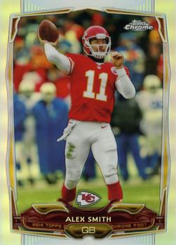 2014 Topps Chrome - Refractor #54 Alex Smith Front